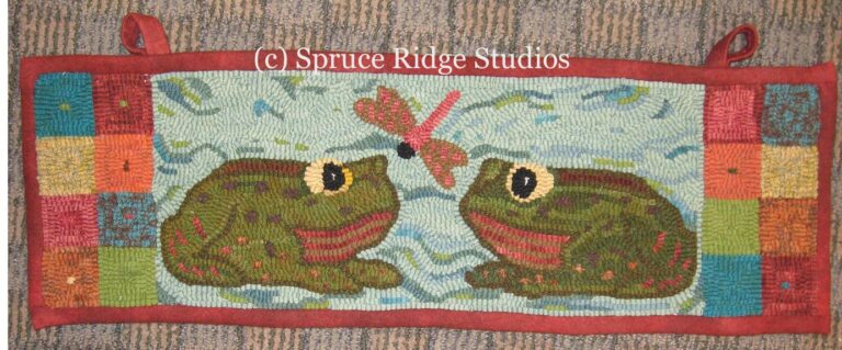 Friendly Frogs Runner sample(Marion Harms)